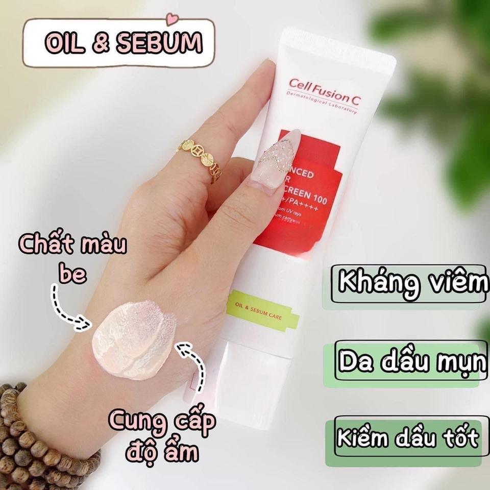 Kem Chống Nắng Cell Fusion C Vạch Xanh-duoc-ban-tai-Thương Cosmetics