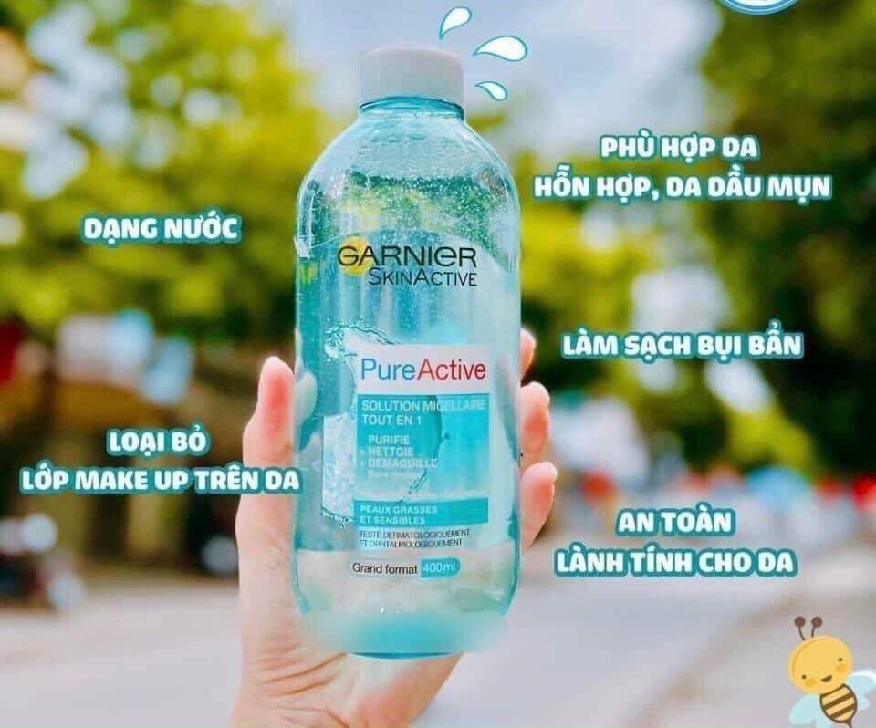 Tẩy Trang Garnier Da Dầu Mụn -duoc-ban-tai-Thương Cosmetics