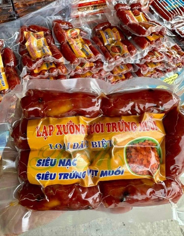 Lạp xưởng tươi trứng muối-duoc-ban-tai-Thùy Dương Shop