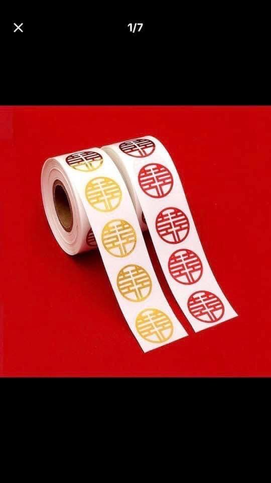 Hỷ cuộn vàng (500c/1c)-duoc-ban-tai-Phụ kiện cưới hỏi Hà Anh