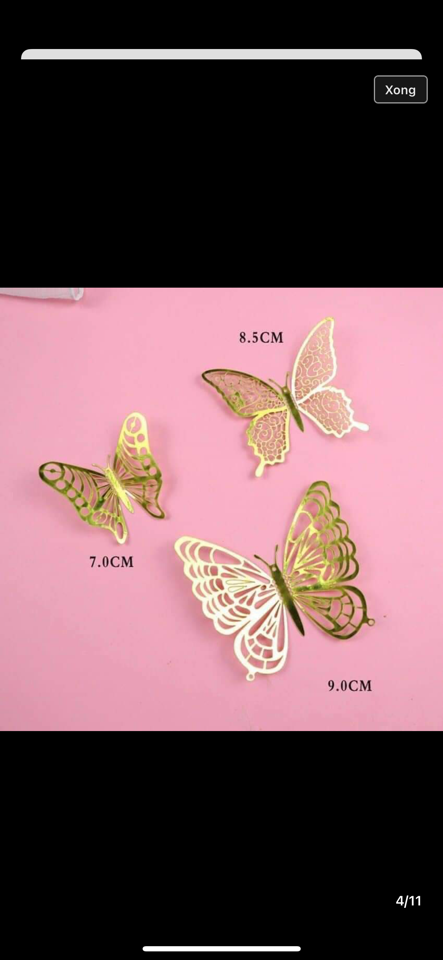 Bướm vàng đồng(5 sét 60c)-duoc-ban-tai-Phụ kiện cưới hỏi Hà Anh