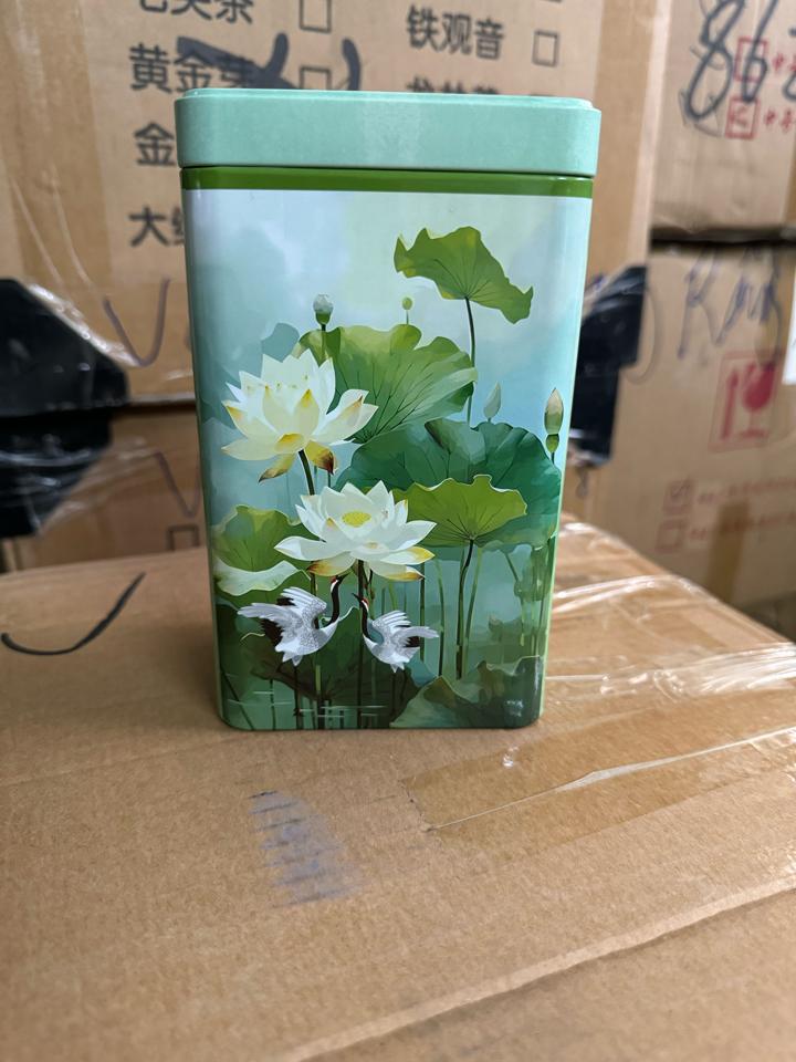 Hộp xanh hoa sen 200g -duoc-ban-tai-Phụ kiện cưới hỏi Hà Anh