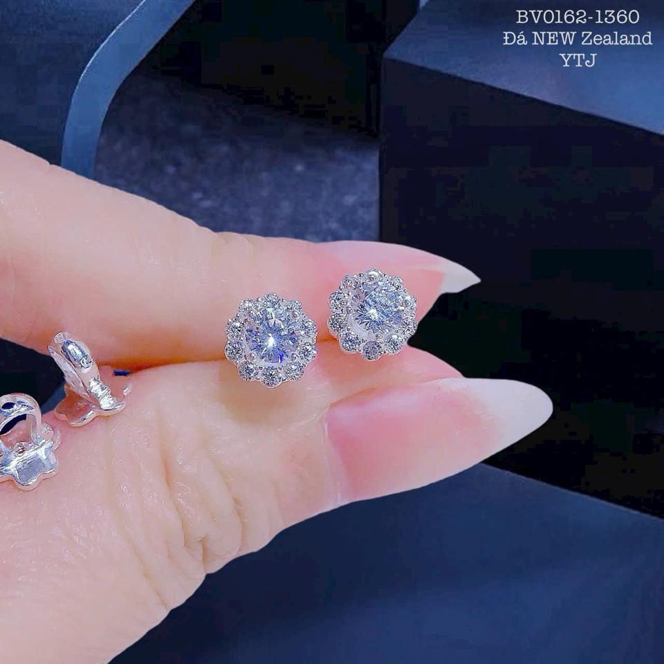 Bông Xoàn New Zealand Hoa Mai 10 Cánh Khoá Vặn YT-M83601-duoc-ban-tai-Kim Cường Jewelry