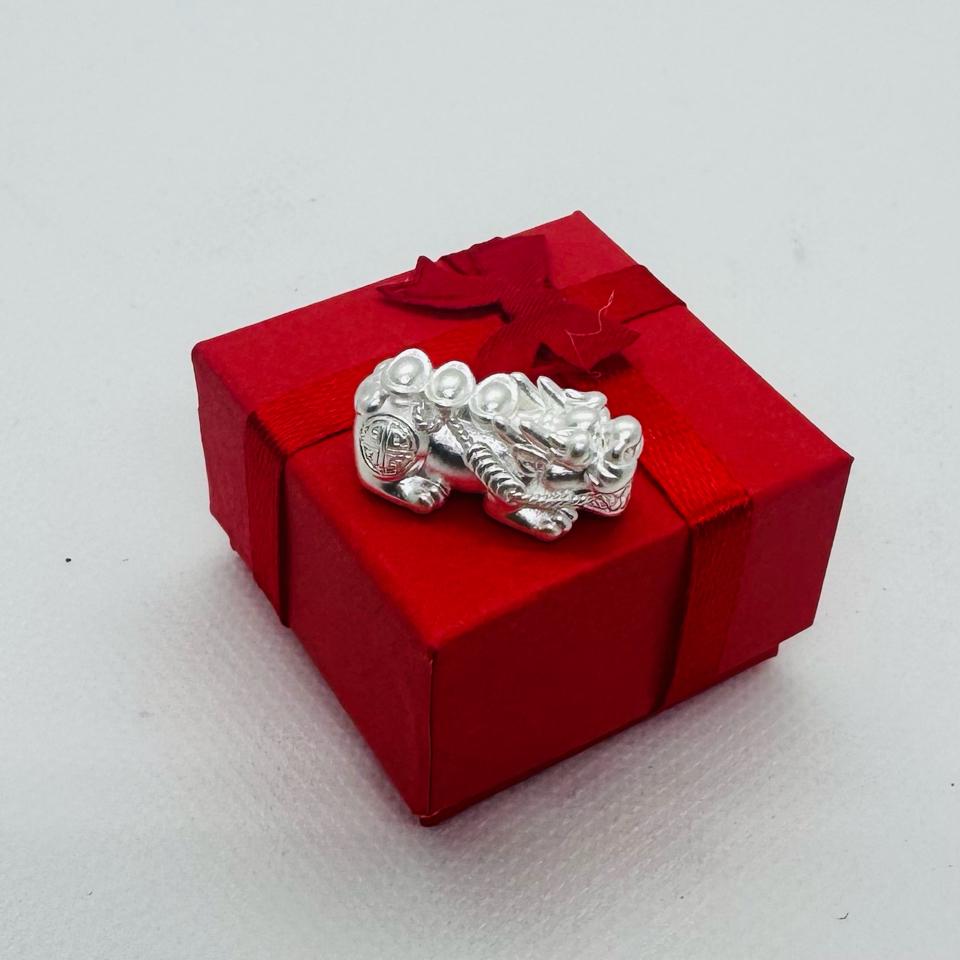 Tuỳ Hưu Bạc Xỏ 24.5 THB016-duoc-ban-tai-Kim Cường Jewelry