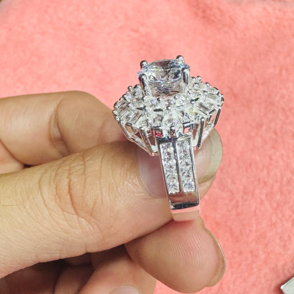 Nhẫn Xoàn Mỹ 9,1Li Tròn Tia N20 TPB-79001-duoc-ban-tai-Kim Cường Jewelry