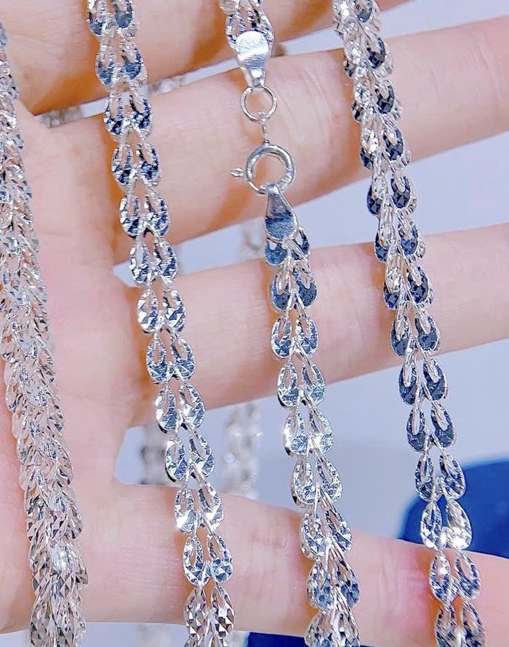 Dây Chuyền Đuôi Phụng Bảng 5Li Dài 45cm 3.8C-duoc-ban-tai-Kim Cường Jewelry