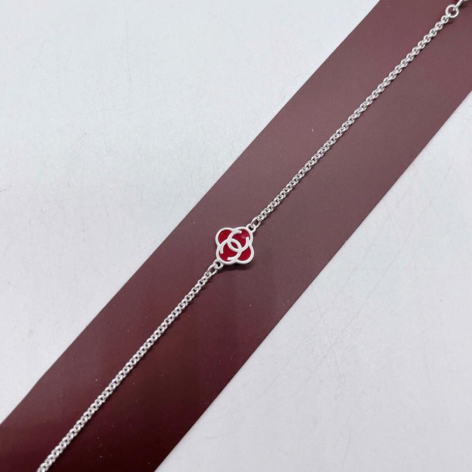 Lắc Tay Cỏ Bốn Lá 1 Bông Chanel-duoc-ban-tai-Kim Cường Jewelry