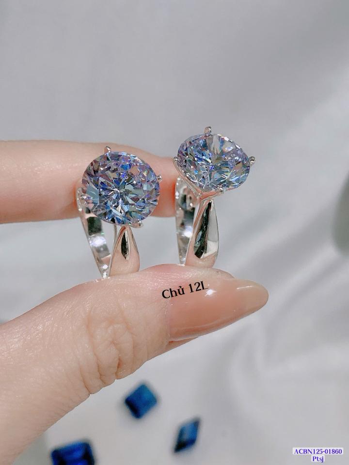 Nhẫn Xoàn 1V Chủ 12li PT-M88601-duoc-ban-tai-Kim Cường Jewelry