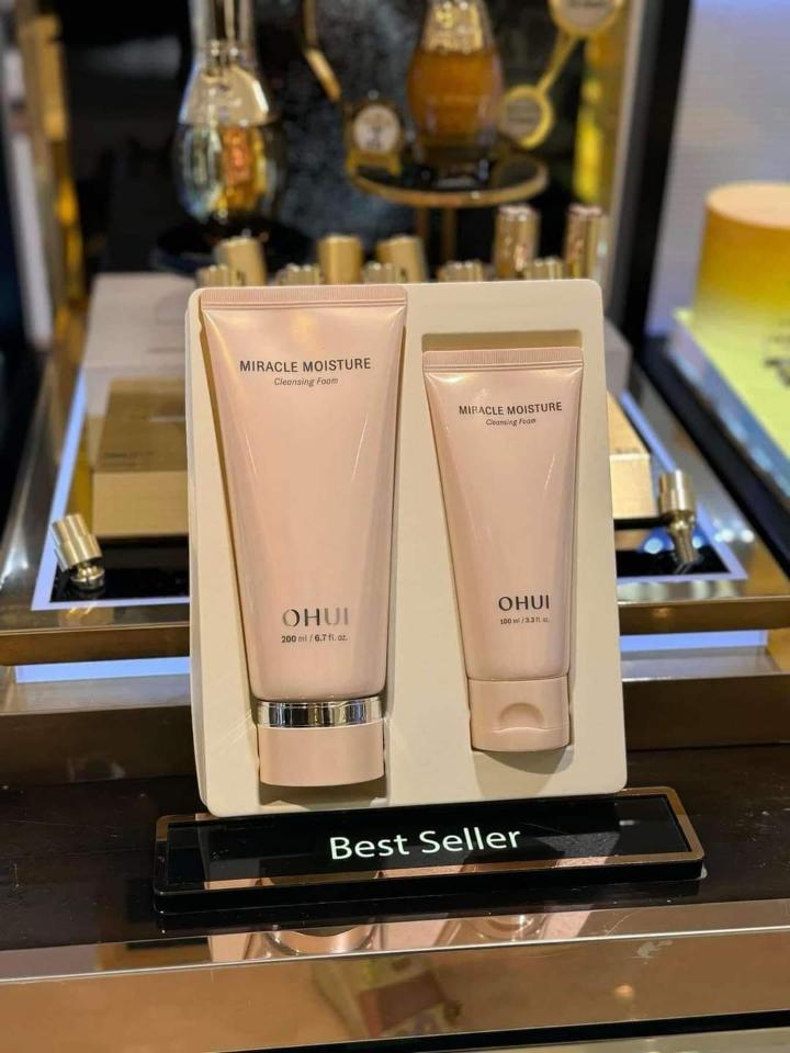 Set sữa rửa mặt Ohui 𝐌𝐢𝐫𝐚𝐜𝐥𝐞 𝐌𝐨𝐢𝐬𝐭𝐮𝐫𝐞-duoc-ban-tai-Phương Thuý Store