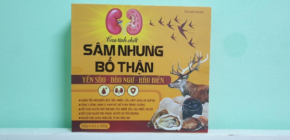 SÂM NHUNG BỔ THẬN YẾN SÀO BÀO NGƯ HÀO BIỂN  -duoc-ban-tai-QUÀ TẶNG MỸ PHẨM HOA