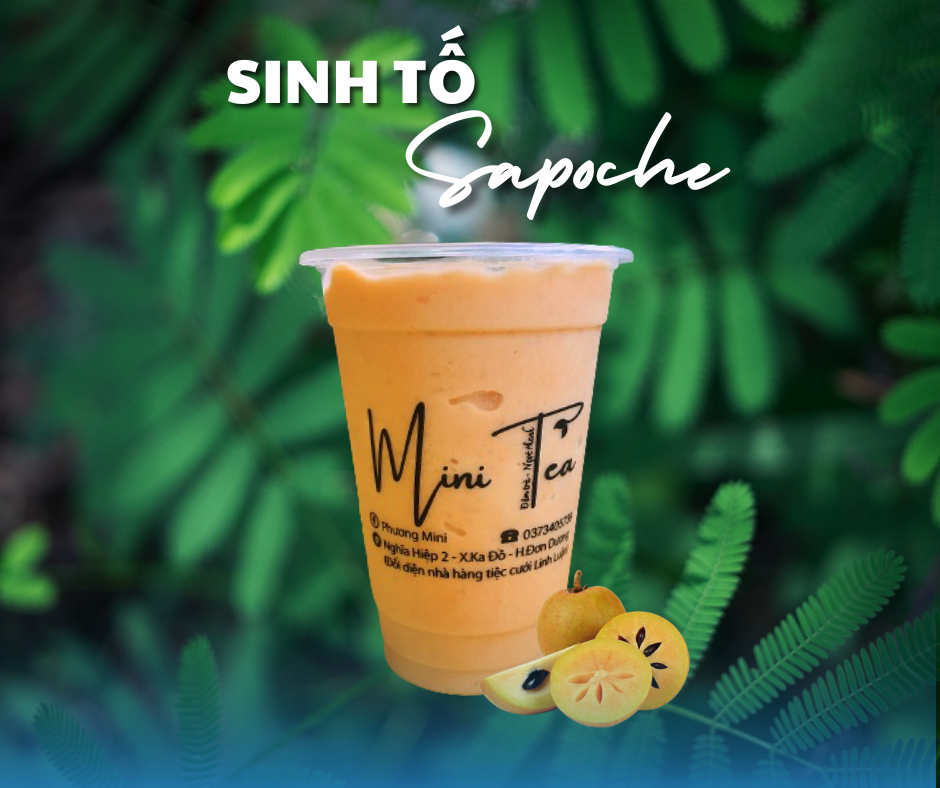 Sinh tố Sapoche-duoc-ban-tai-Tiệm trà sữa Mini Tea