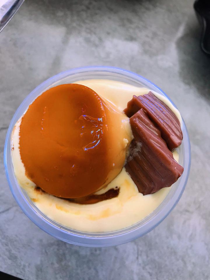 Milo dầm flan kem trứng-duoc-ban-tai-Tiệm trà sữa Mini Tea