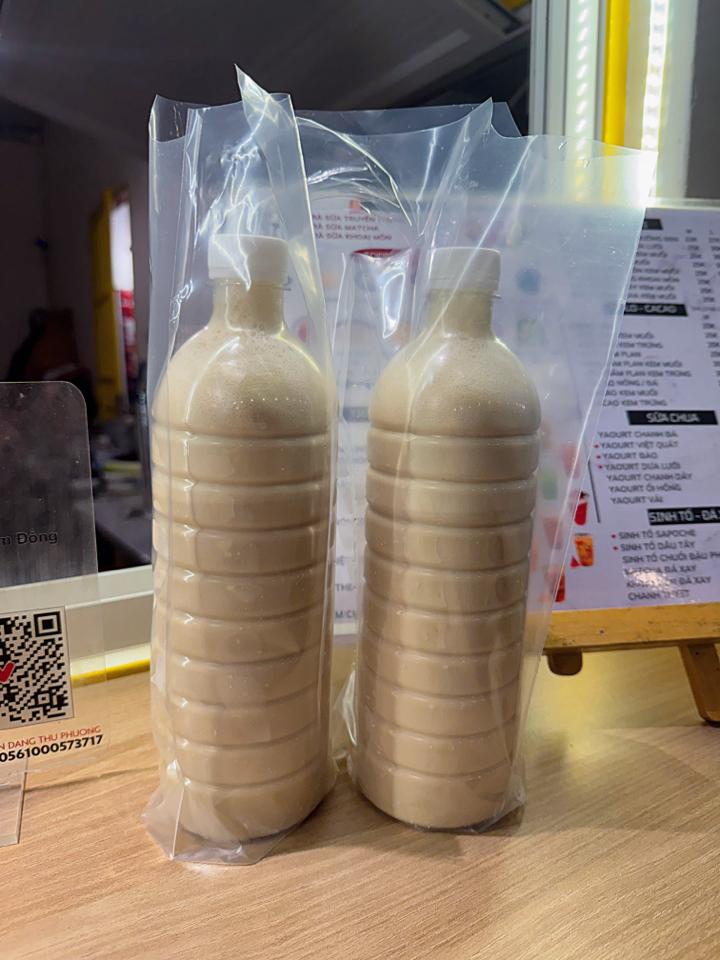 Chai trà sữa 1L-duoc-ban-tai-Tiệm trà sữa Mini Tea