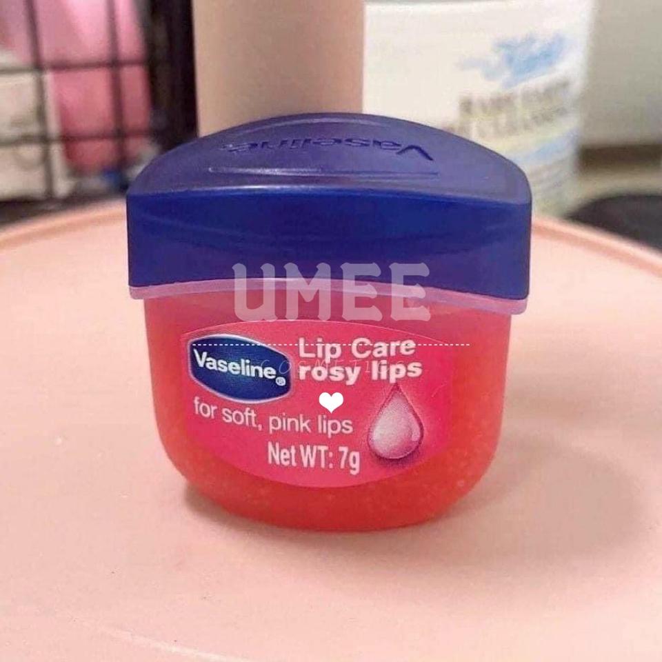 DƯỠNG MÔI VASELINE ROSY LIP -duoc-ban-tai-UMEE COSMETICS - MAHHA CLOSET
