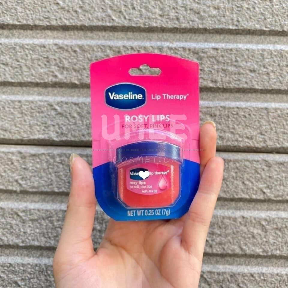 DƯỠNG MÔI VASELINE ROSY LIP -duoc-ban-tai-UMEE COSMETICS - MAHHA CLOSET
