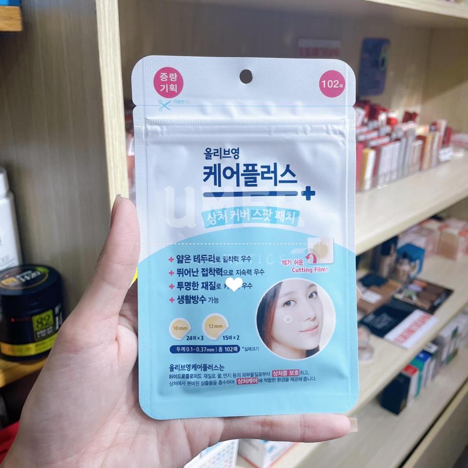 MIẾNG DÁN MỤN OLIVEYOUNG 102 MIẾNG-duoc-ban-tai-UMEE COSMETICS - MAHHA CLOSET