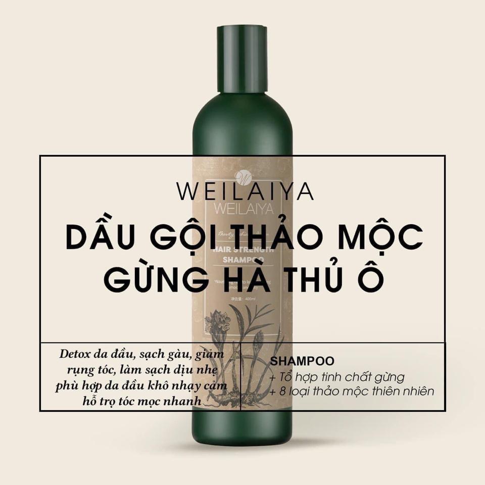 Dầu gội gừng tem nâu-duoc-ban-tai-Cẩm Loan Cosmetics