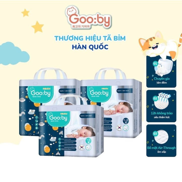 Goo:by - Tã bỉm cao cấp từ Hàn Quốc-duoc-ban-tai-BỐNG XINH 135 QUY HOÁ