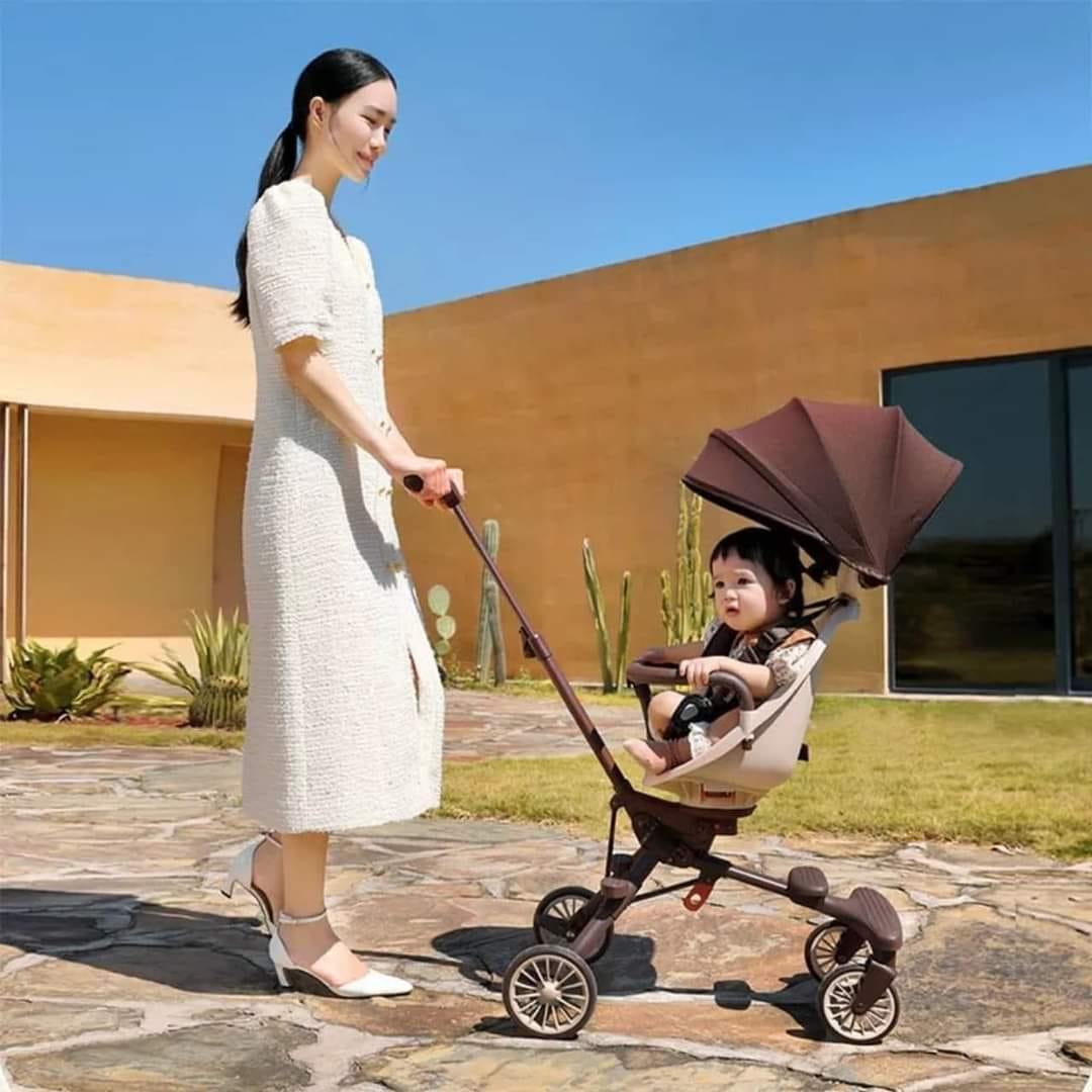  Xe đẩy gấp gọn Baobaohao V18 mẫu mới nhất 2024-duoc-ban-tai-BỐNG XINH 135 QUY HOÁ