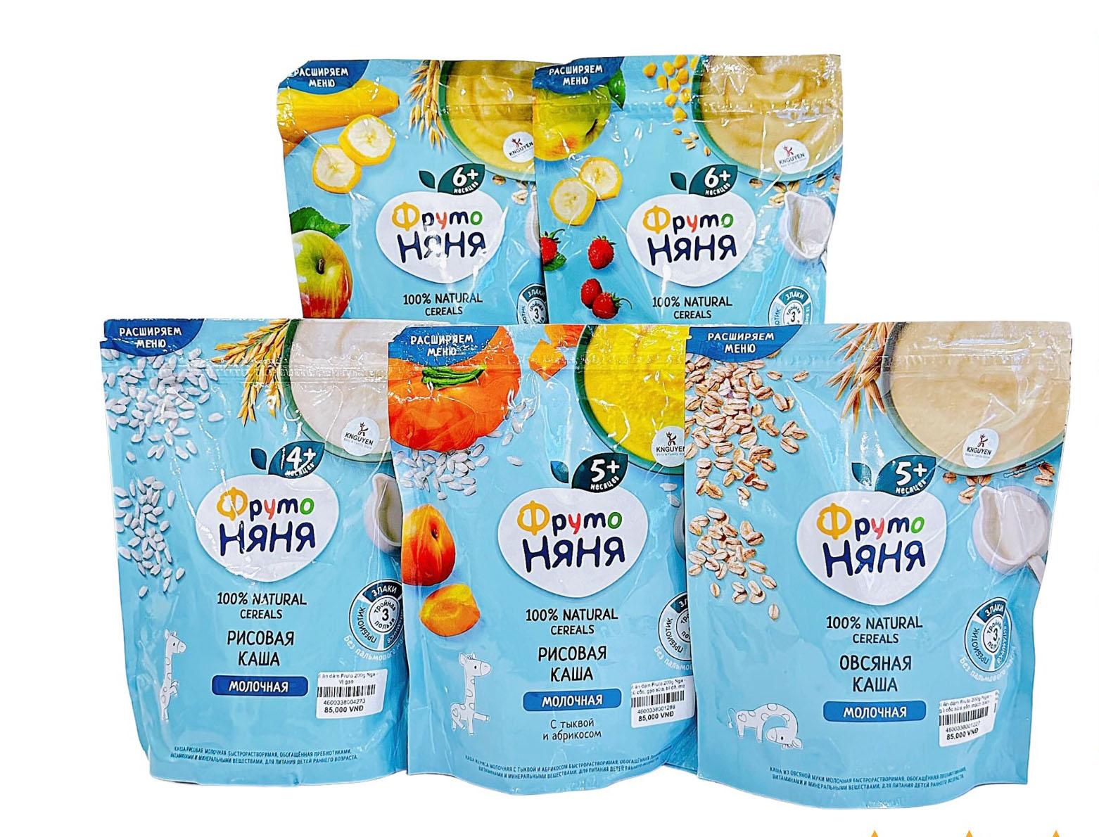 Bột Ăn Dặm Fruto Nga mẫu mới đủ vị cho bé từ 4M+-duoc-ban-tai-BỐNG XINH 135 QUY HOÁ