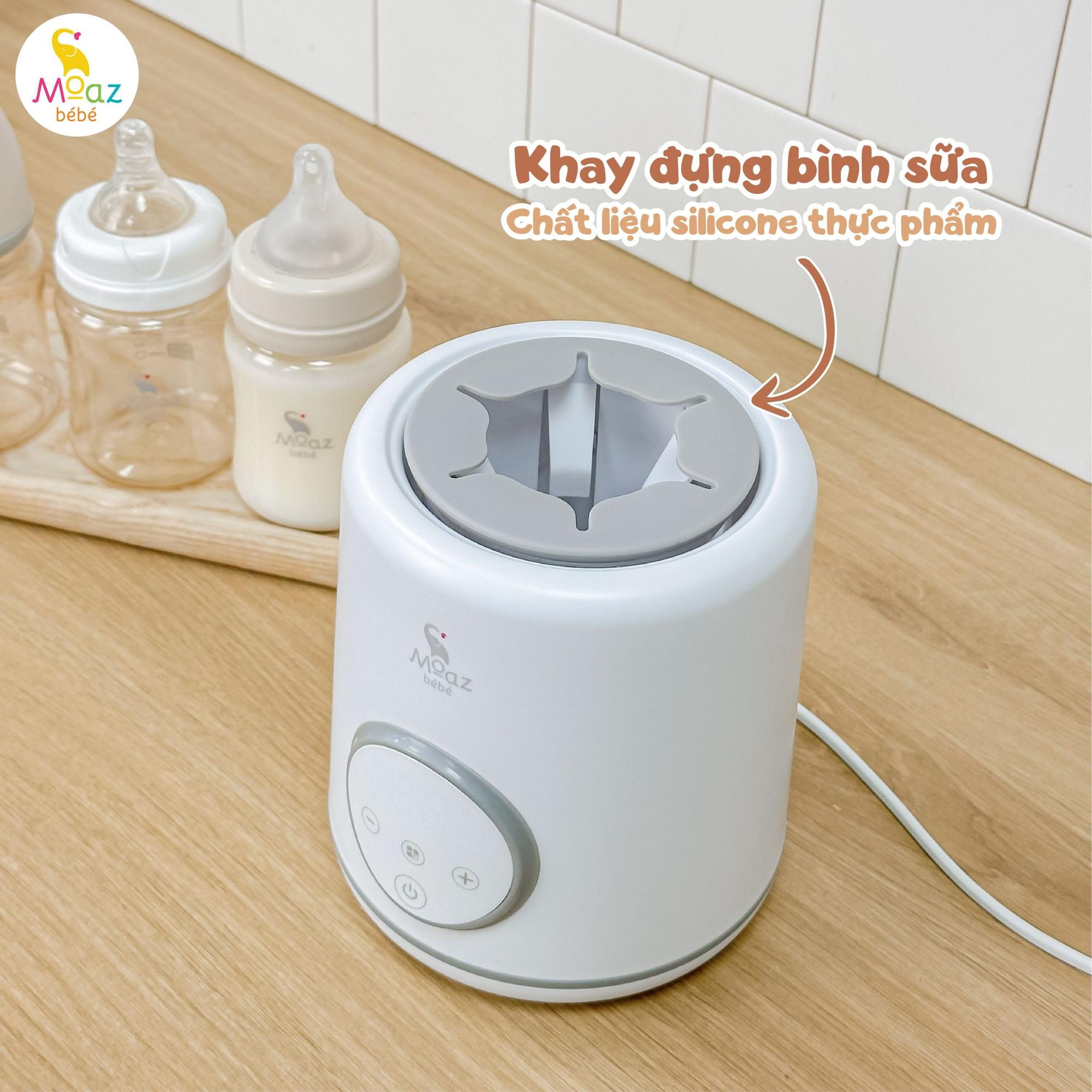 Máy lắc bình sữa và giữ ấm sữa thông minh Moaz BéBé MB 079-duoc-ban-tai-BỐNG XINH 135 QUY HOÁ