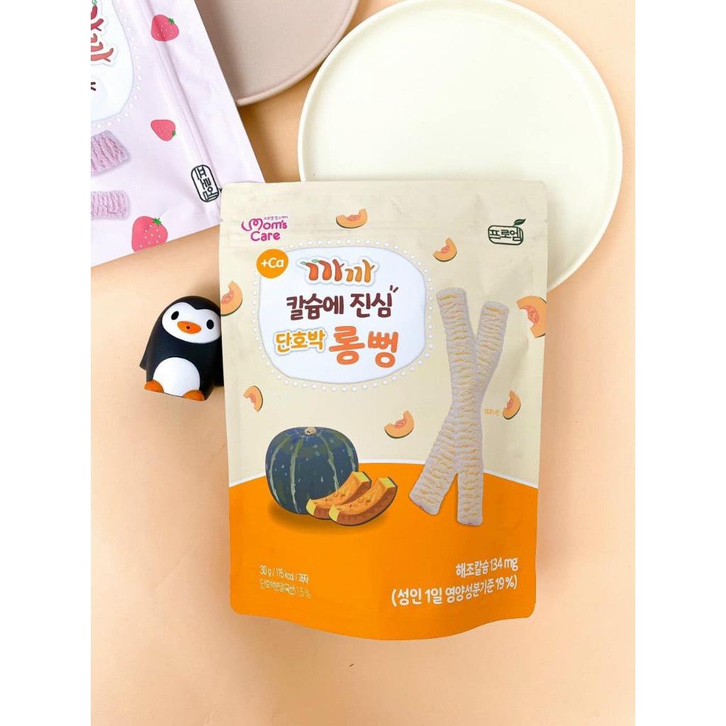 Bánh gạo lứt hữu cơ thanh dài MOM’S CARE Hàn Quốc 6m+ 30g-duoc-ban-tai-BỐNG XINH 135 QUY HOÁ