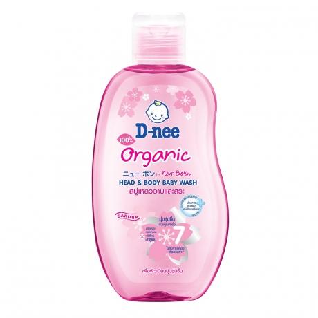 Sữa tắm gội toàn thân Dnee 380ml organic-duoc-ban-tai-BỐNG XINH 135 QUY HOÁ