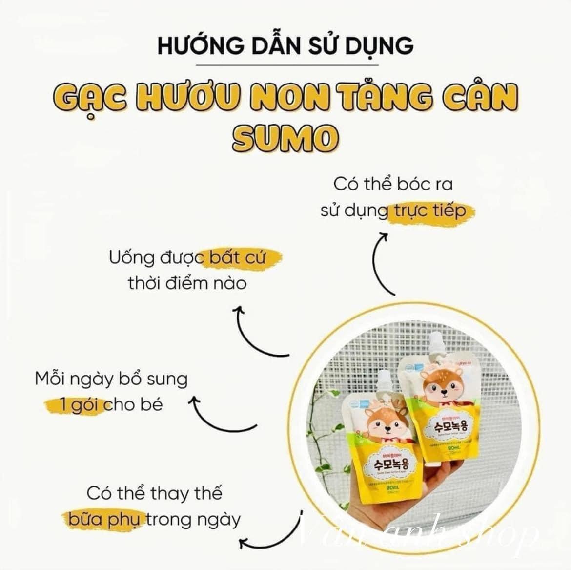 GẠC HƯƠU NON TĂNG CÂN SUMO-duoc-ban-tai-BỐNG XINH 135 QUY HOÁ