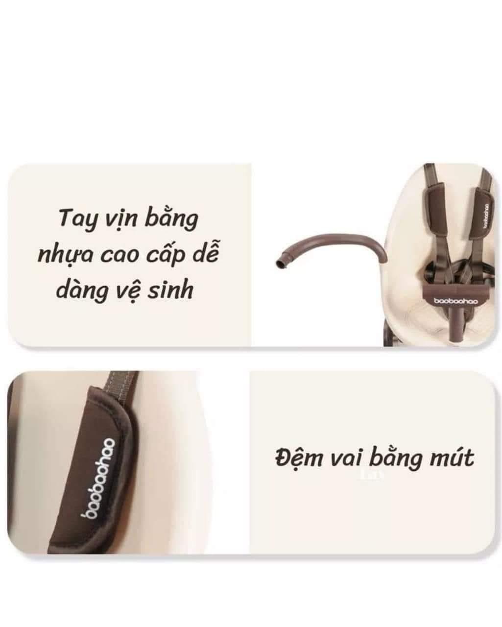  Xe đẩy gấp gọn Baobaohao V18 mẫu mới nhất 2024-duoc-ban-tai-BỐNG XINH 135 QUY HOÁ