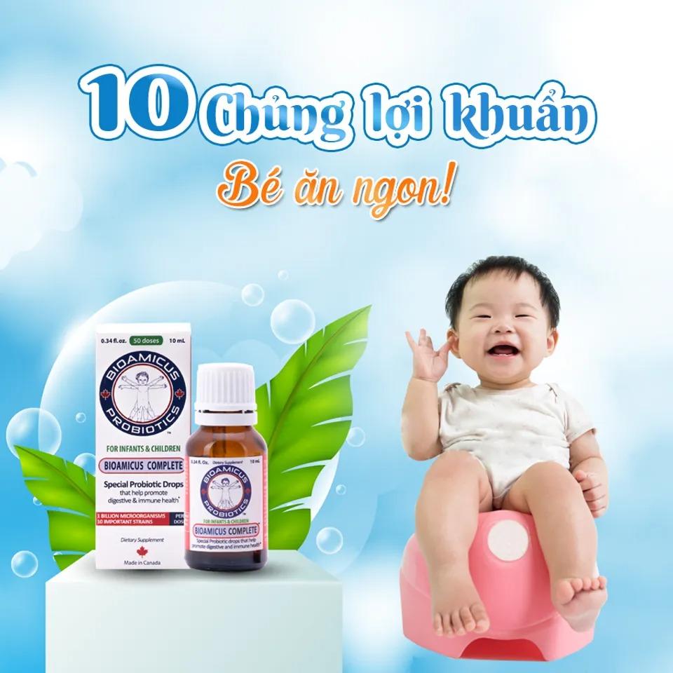Men vi sinh 10 chủng BioAmicus Complete cho bé-duoc-ban-tai-BỐNG XINH 135 QUY HOÁ