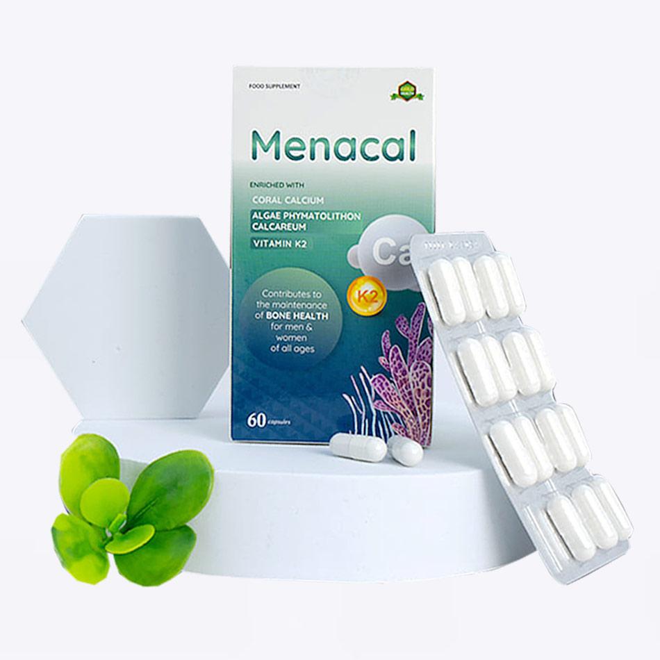 Canxi Menacal - Canxi từ tảo biển và san hô cho mẹ bầu và trẻ nhỏ (hộp 60 viên)-duoc-ban-tai-BỐNG XINH 135 QUY HOÁ