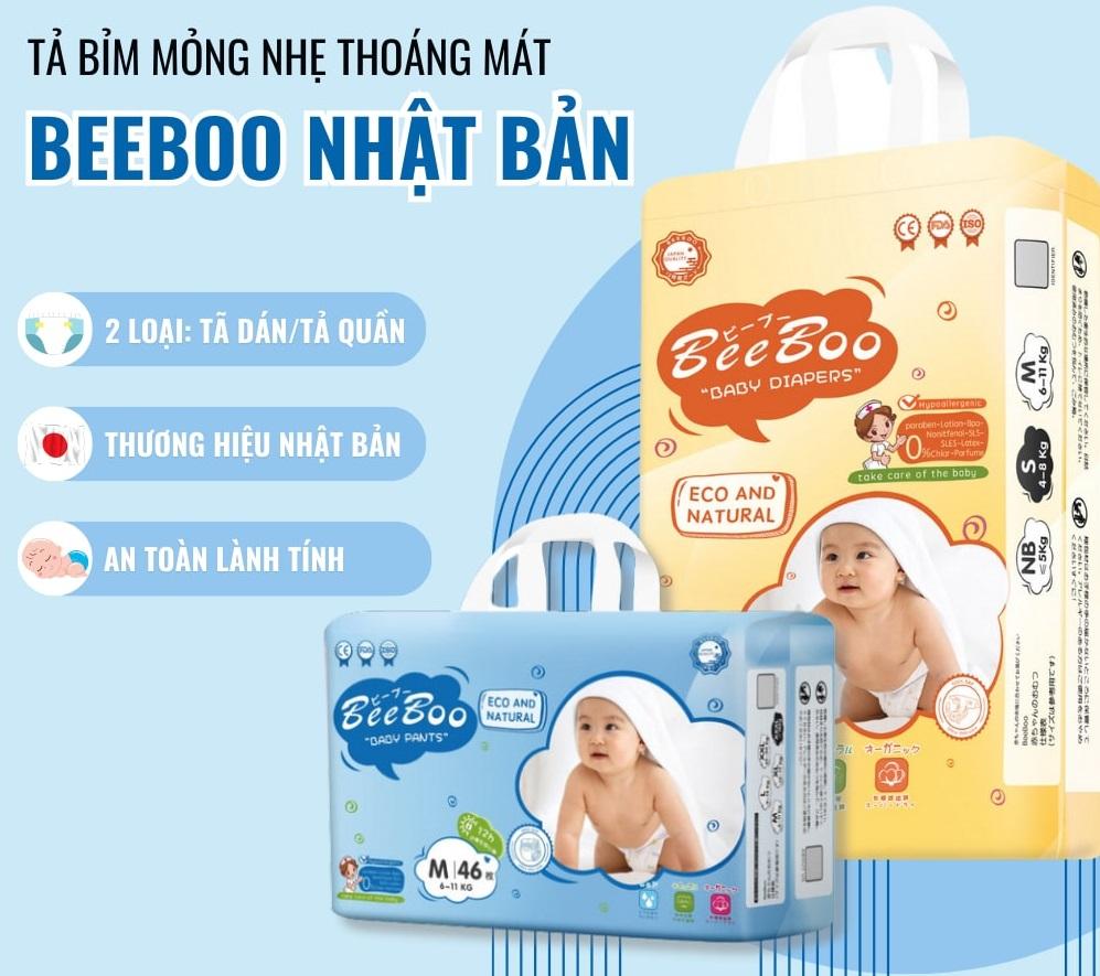 Bỉm Organic BeeBoo Nhật Bản-duoc-ban-tai-BỐNG XINH 135 QUY HOÁ