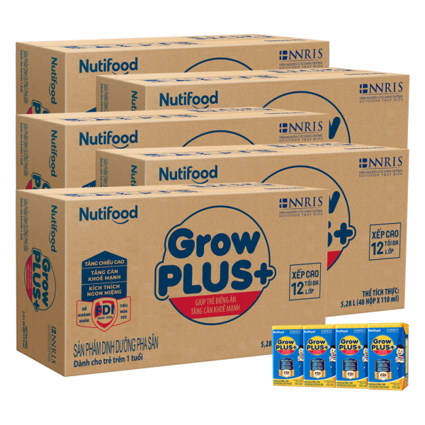 Sữa GrowPLUS+ Xanh 110ml (lốc 4 hộp)-duoc-ban-tai-BỐNG XINH 135 QUY HOÁ