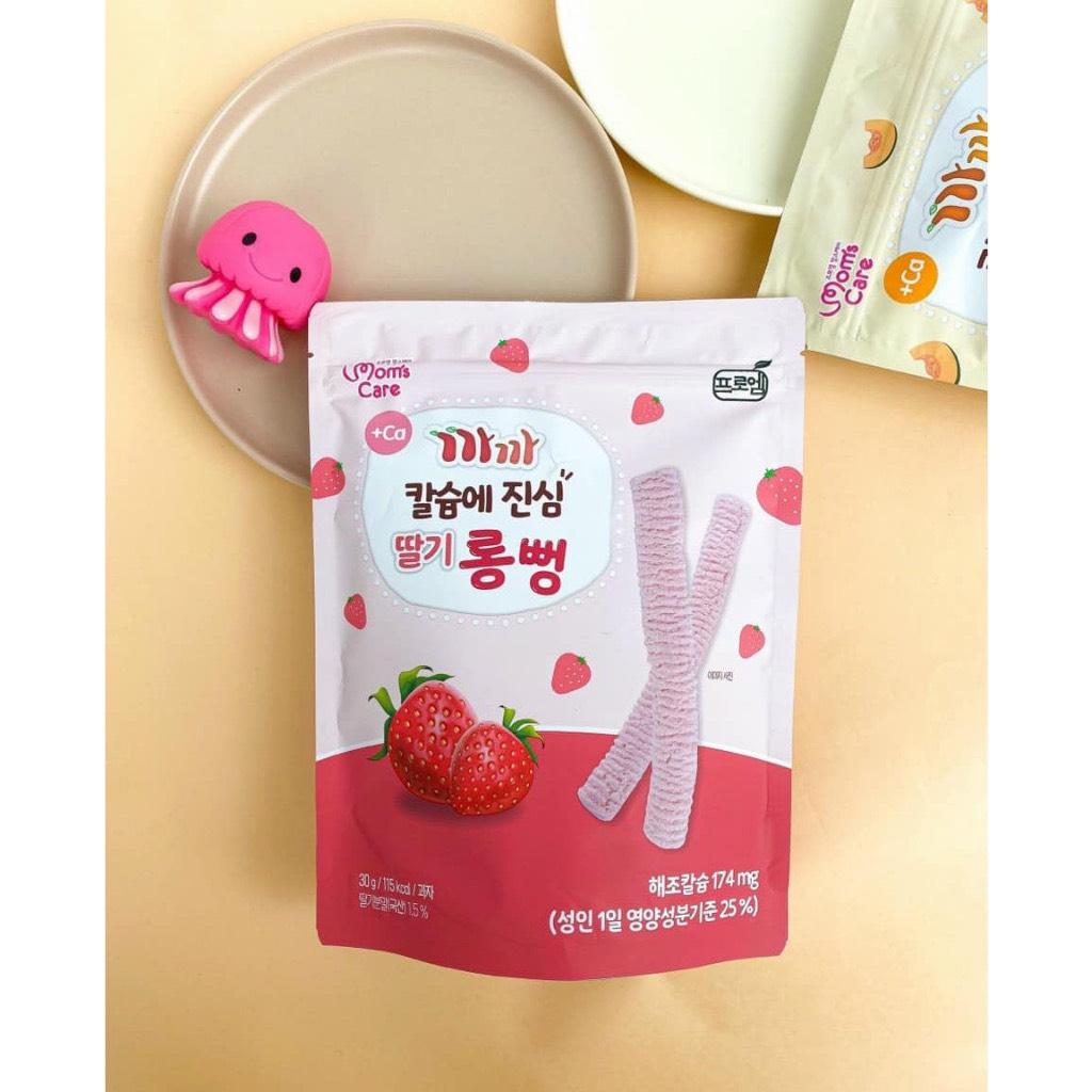 Bánh gạo lứt hữu cơ thanh dài MOM’S CARE Hàn Quốc 6m+ 30g-duoc-ban-tai-BỐNG XINH 135 QUY HOÁ