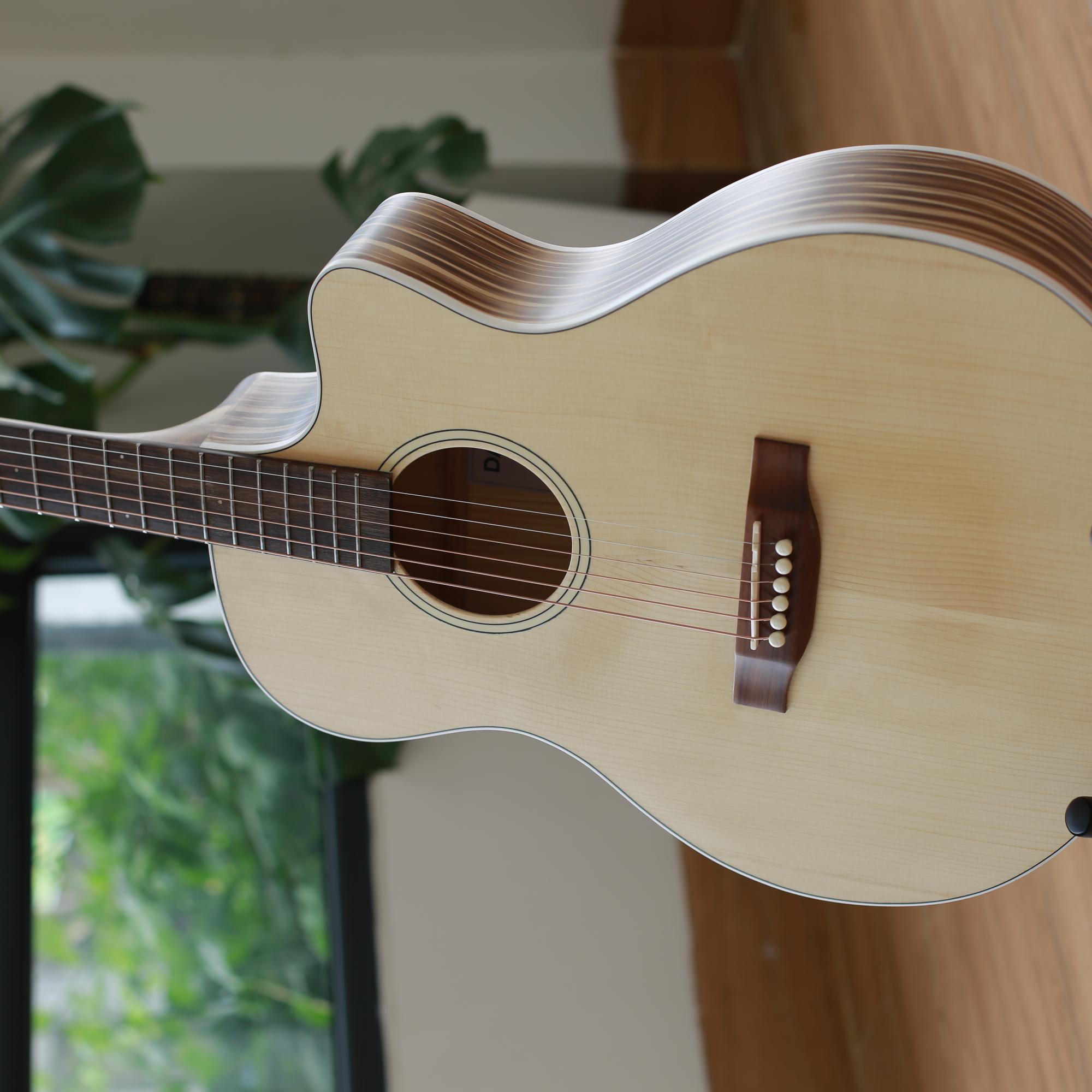 Guitar Acoustic DANSHARI AE200-duoc-ban-tai-Danshari Guitar