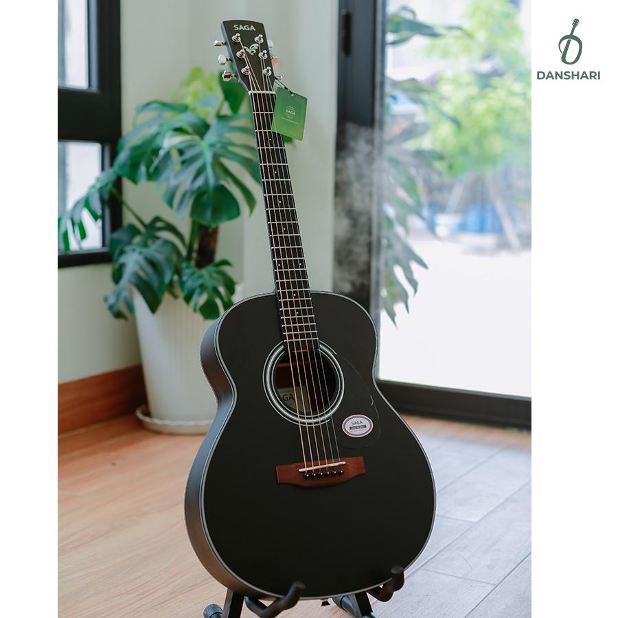 Guitar Acoustic SAGA GS600BK-duoc-ban-tai-Danshari Guitar