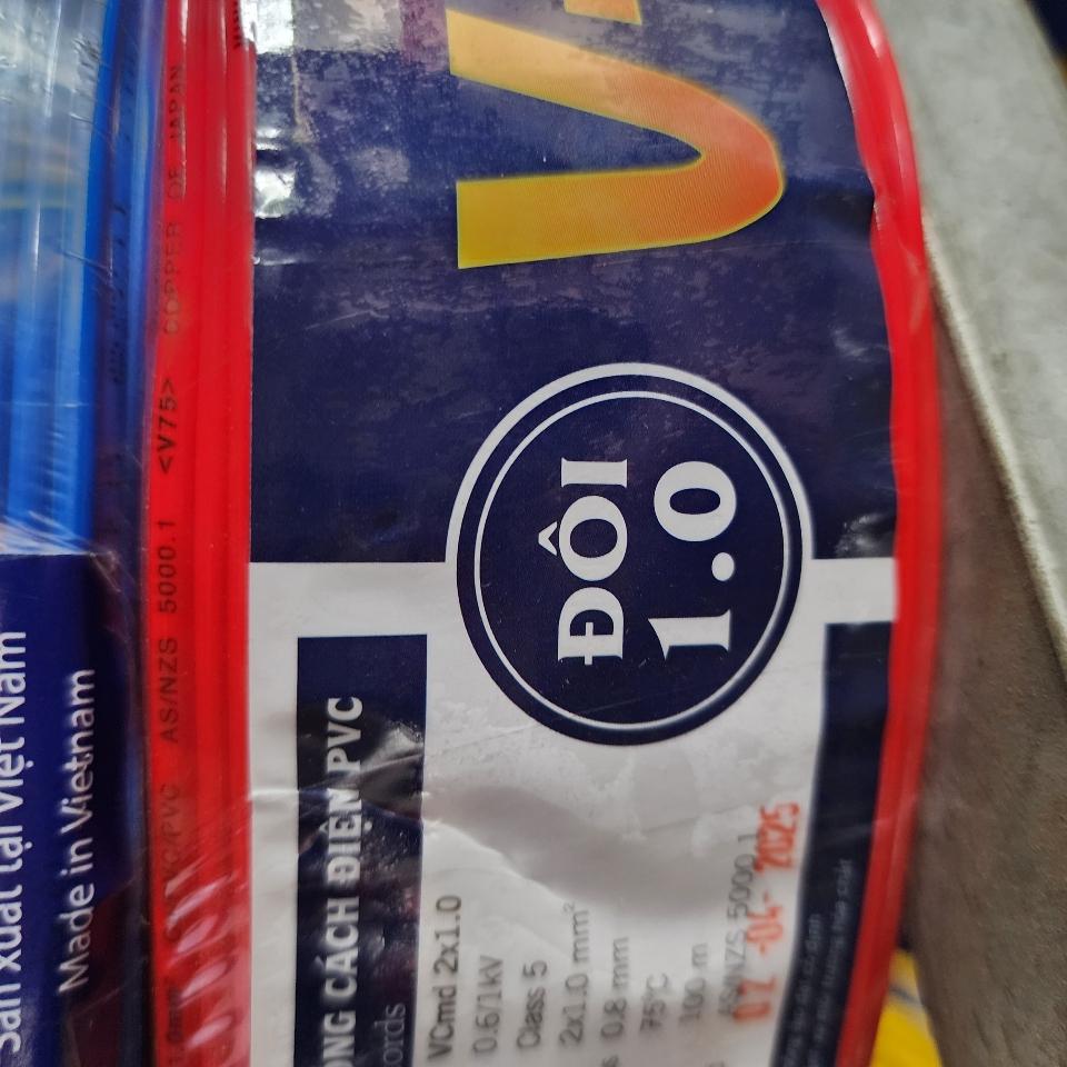 Dây điện đôi 2×1.0-duoc-ban-tai-Cửa Hàng Thành Quang