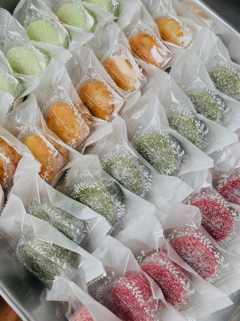 Bánh mochi mix 4 vị-duoc-ban-tai-HERBREAD - Tiệm bánh thủ công Sài Gòn