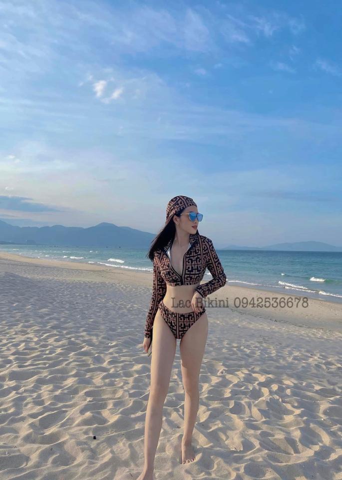 Set fendi dài tay QCCC -duoc-ban-tai-Lạc Bikini