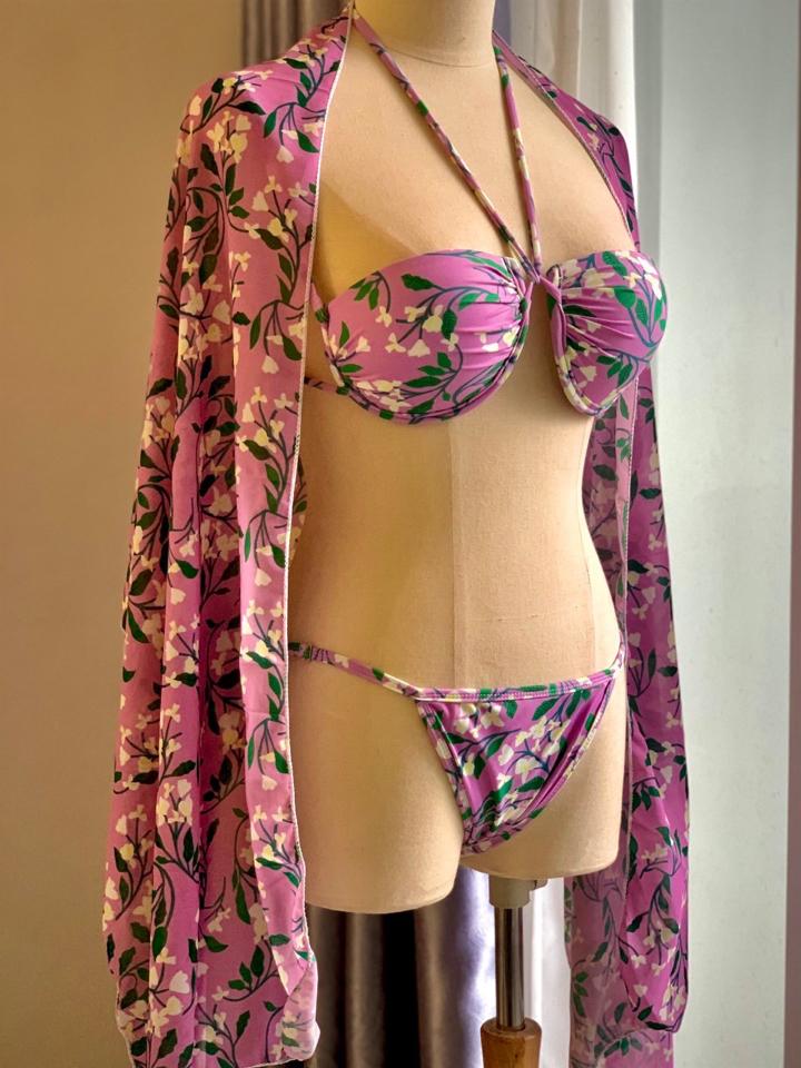 Set hoa push up ngực -duoc-ban-tai-Lạc Bikini