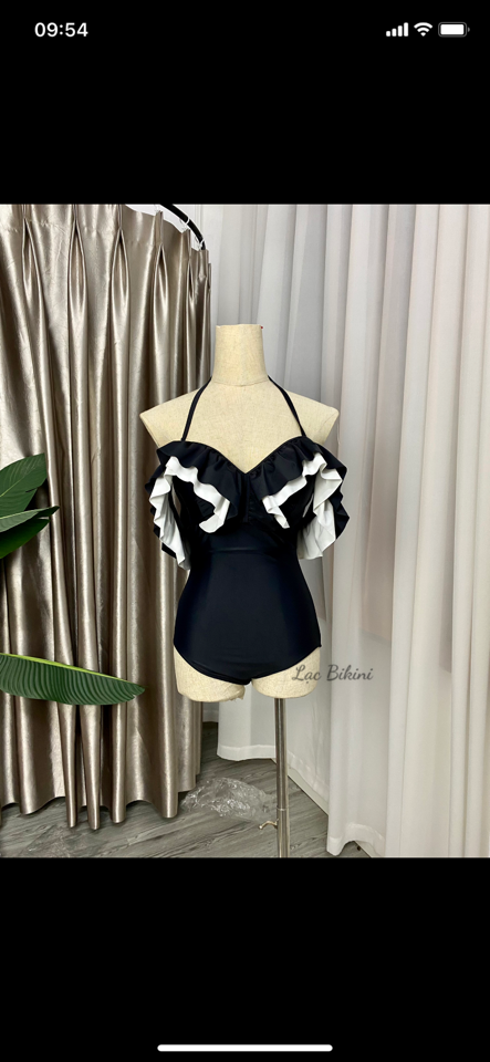Body cổ đen bèo trắng -duoc-ban-tai-Lạc Bikini