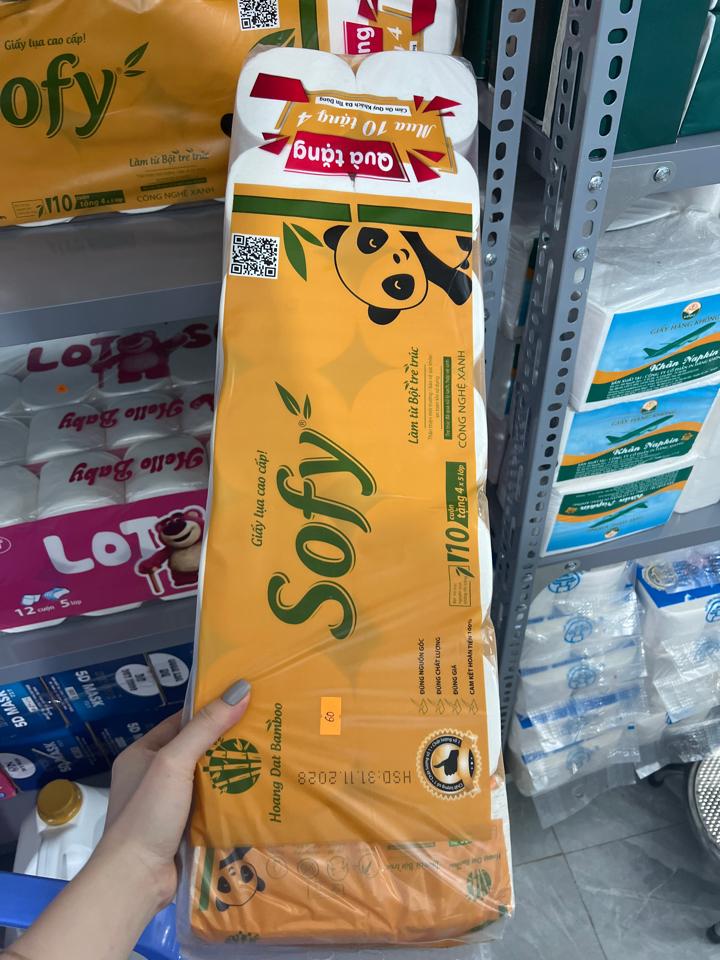 Giấy vệ sinh vàng Soft -duoc-ban-tai-Đồ dùng một lần - Vương Châm