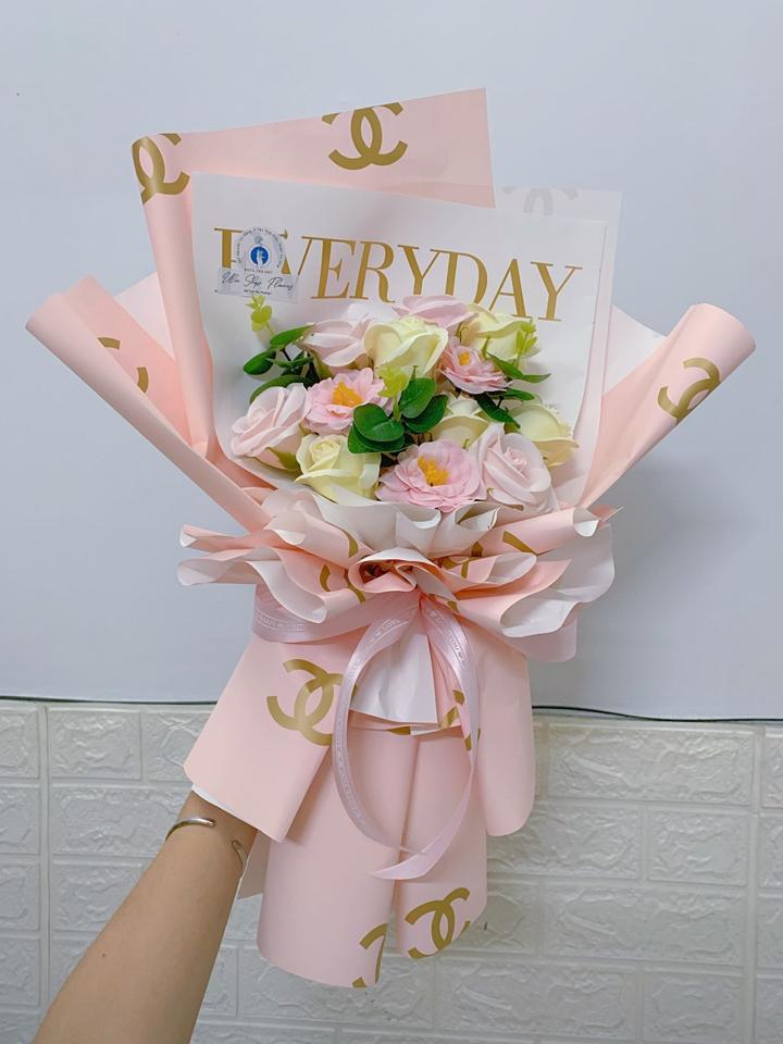 Hoa sáp mix cao cấp 12b-duoc-ban-tai-Ulieshop flowers