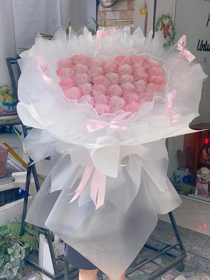 35b nhủ hồng giấy trong siêu to-duoc-ban-tai-Ulieshop flowers