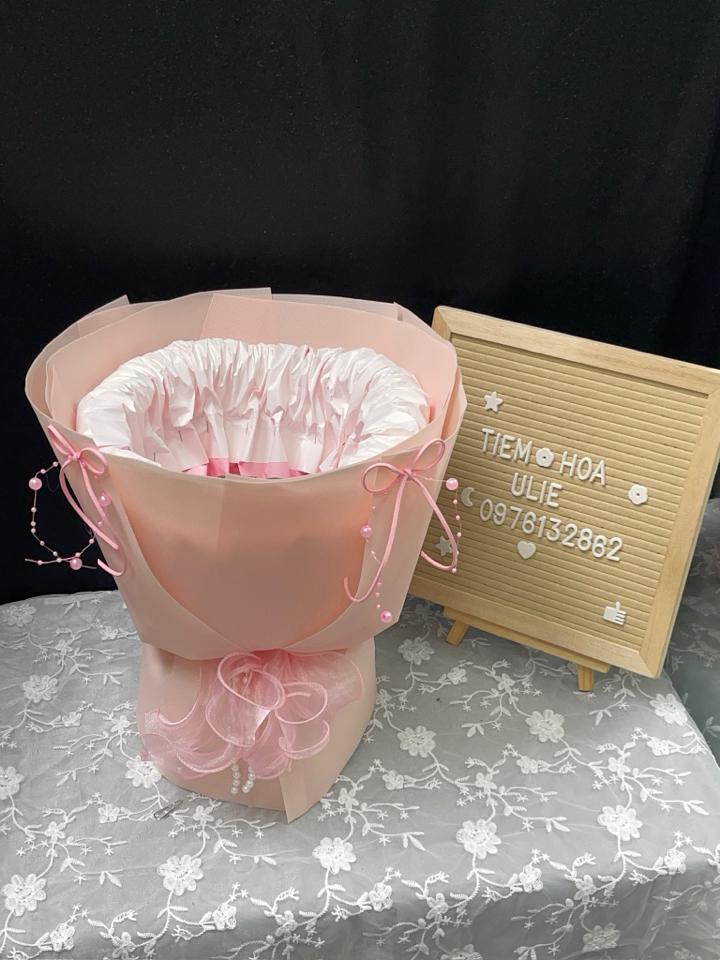 Cốt cắm hoa tươi giấy sốp hàn 15-20bong-duoc-ban-tai-Tiệm Hoa Ulie quận 12 HCM