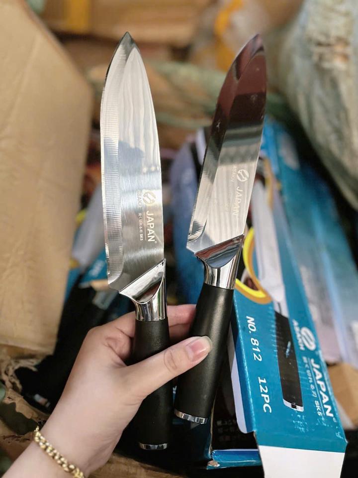 Dao inox Japan cán gỗ-duoc-ban-tai-Gia dụng Vũ Thương