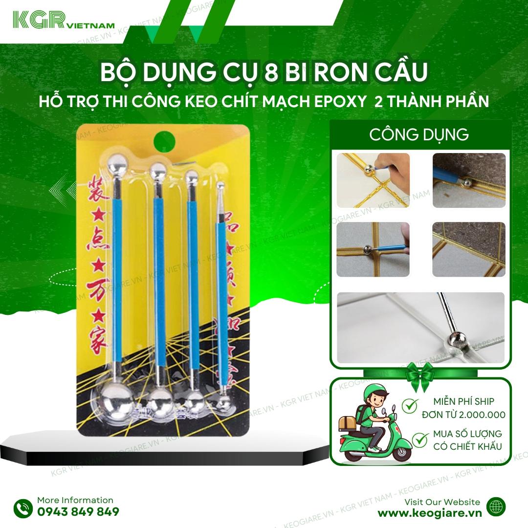 Bộ ron cầu chà mạch 4 cái - Bộ 8 bi chít mạch keo 2 thành phần -duoc-ban-tai-Keo Giá Rẻ Chi Nhánh Miền Đông