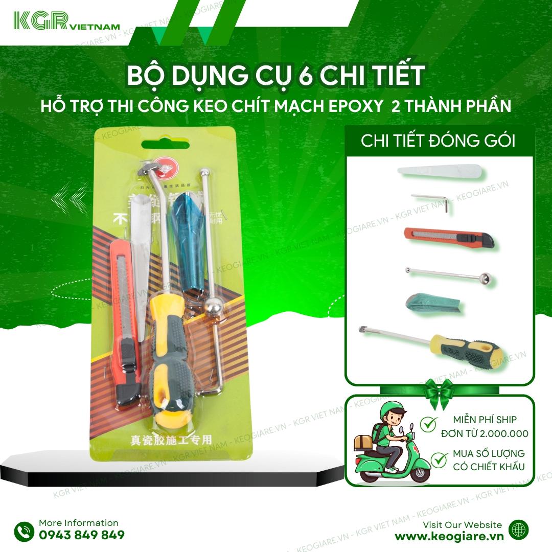 Bộ 6 chi tiết thi công keo 2 thành phần-duoc-ban-tai-Keo Giá Rẻ Chi Nhánh Miền Đông