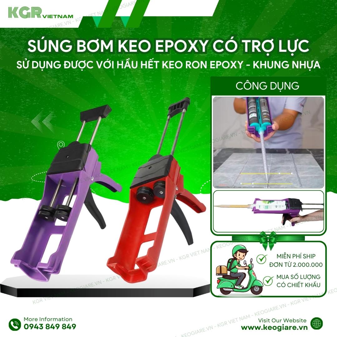 Súng Bắn Keo 2 Thành Phần - Súng Bơm Keo Chít Mạch Epoxy-duoc-ban-tai-Keo Giá Rẻ Chi Nhánh Miền Đông