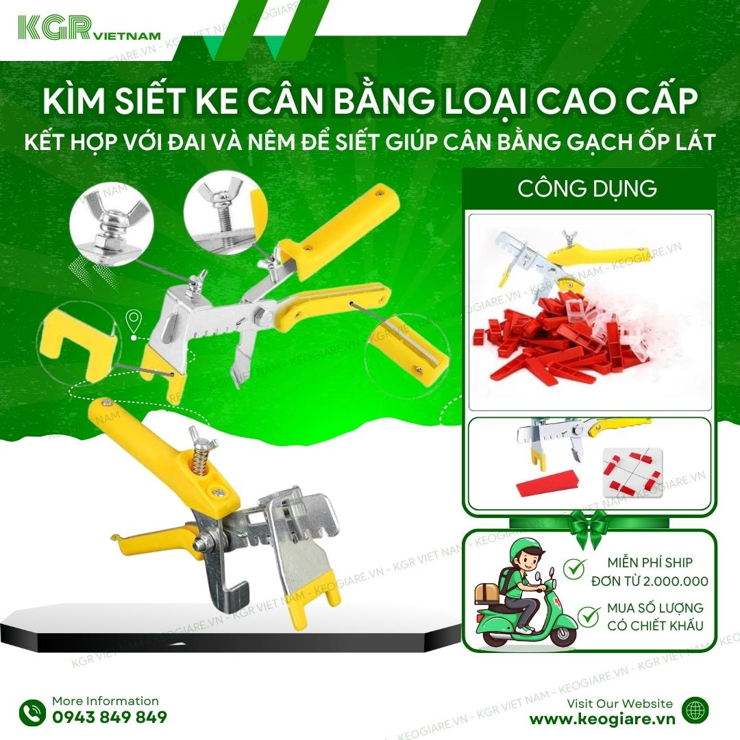 Kìm Bấm Ke Lát Gạch Giá Rẻ - Kìm Bấm Ke Cân Bằng Ốp Lát-duoc-ban-tai-Keo Giá Rẻ Chi Nhánh Miền Đông